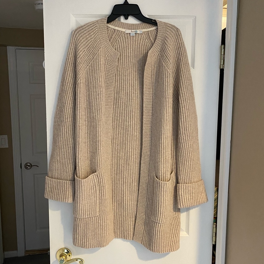 Boden slouchy cardigan neutral